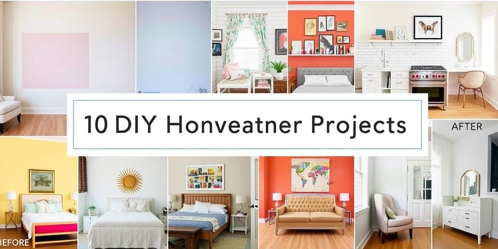 Top 10 DIY Home Customization Projects to Boost Functionality and Style