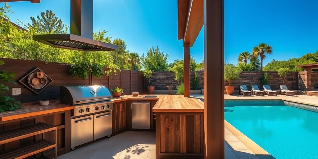 How to Build a DIY Outdoor Kitchen: Budget-Friendly Customizations